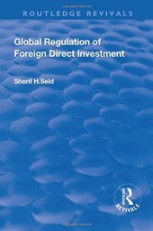 book Global Regulation of Foreign Direct Investment