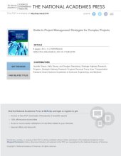 book Guide to project management strategies for complex projects