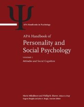 book APA Handbook of Personality and Social Psychology , Volume 3- Interpersonal Relations