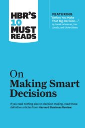 book HBR’s 10 Must Reads on Making Smart Decisions