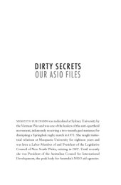 book Dirty Secrets: Our ASIO Files