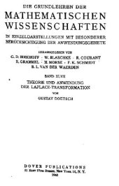 book Theorie Und Anwendung Der Laplace Transf 