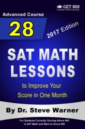 book 28 New SAT Math Lessons to Improve Your Score in One Month