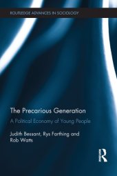 book The Precarious Generation: A Political Economy of Young People