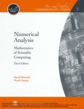 book Numerical Analysis Mathematics of Scientific Computing