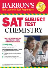 book Barron’s SAT Subject Test: Chemistry