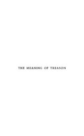 book The Meaning of Treason: William Joyce and John Amery