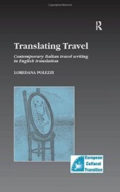 book Translating Travel: Contemporary Italian Travel Writing in English Translation