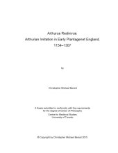 book Arthurus Redivivus: Arthurian Imitation in Early Plantagenet England, 1154–1307