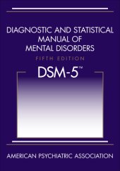 book Diagnostic and Statistical Manual of Mental Disorders (DSM-5)