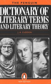 book The Penguin Dictionary of Literary Terms and Literary Theory