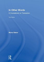 book In Other Words: A Coursebook on Translation