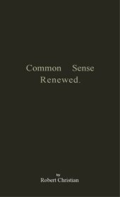 book Common Sense Renewed