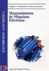 book Mantenimiento de Máquinas Eléctricas