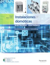 book Instalaciones domóticas: instalaciones eléctricas y automáticas