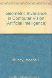 book Geometric Invariance in Computer Vision