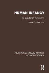 book Human Infancy: An Evolutionary Perspective