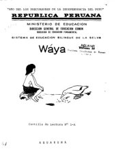 book Wáya. Cartilla de Lectura № 1-A