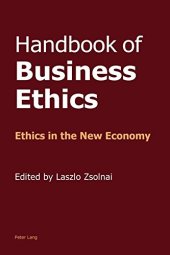 book Handbook of Business Ethics: Ethics in the New Economy