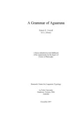 book A Grammar of Aguaruna