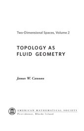 book Topology as Fluid Geometry