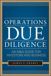 book Operations Due Diligence:  An M&A Guide for Investors and Business