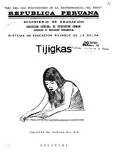 book Tijigkas. Cartilla de Lectura № 2-A