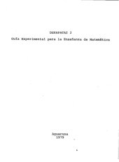 book Dekapatai 2. Guía Experimental para la Enseñanza de Matemática