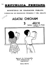 book Agatai chicham 3. Manual de Ortografía Para Transicion 3