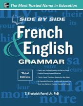 book Side-By-Side French and English Grammar