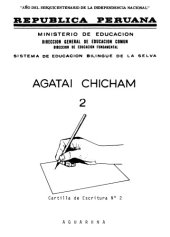 book Agatai chicham 2. Cartilla de Escritura № 2 Clase de Transición