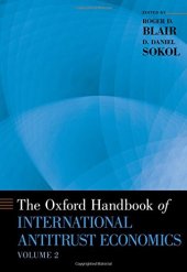 book The Oxford Handbook of International Antitrust Economics