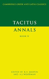 book Tacitus: Annals Book IV