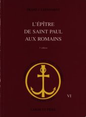 book L’Epître de saint Paul aux Romains