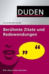 book Duden Berühmte Zitate und Redewendungen