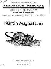 book Kúntin Augbatbau. Cuentos de los Animales