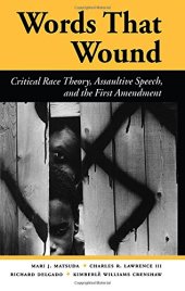 book Words That Wound: Critical Race Theory, Assaultive Speech, and the First Amendment