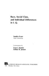 book Race, Social Class, and Individual Differences in I.Q.