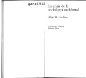 book La crisis de la sociología occidental