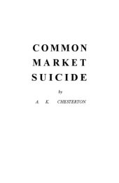 book Common Market Suicide