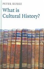 book What is Cultural History?