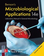 book LooseLeaf Benson’s Microbiological Applications Laboratory Manual--Concise Version