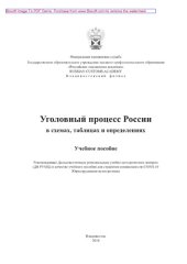 book Уголовный процесс России в схемах, таблицах и определениях. Учебное пособие