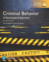 book Criminal Behavior: A Psychological Approach