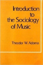 book Introduction to the sociology of music