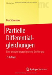 book Partielle Differentialgleichungen: Eine anwendungsorientierte Einführung