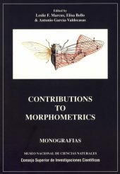 book Contributions to Morphometrics