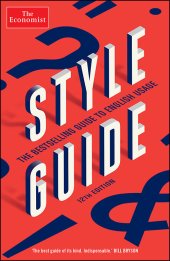 book The Economist Style Guide