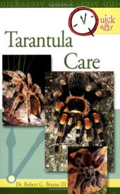 book Quick & Easy Tarantula Care