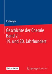 book Geschichte der Chemie Band 2: 19. und 20. Jahrhundert